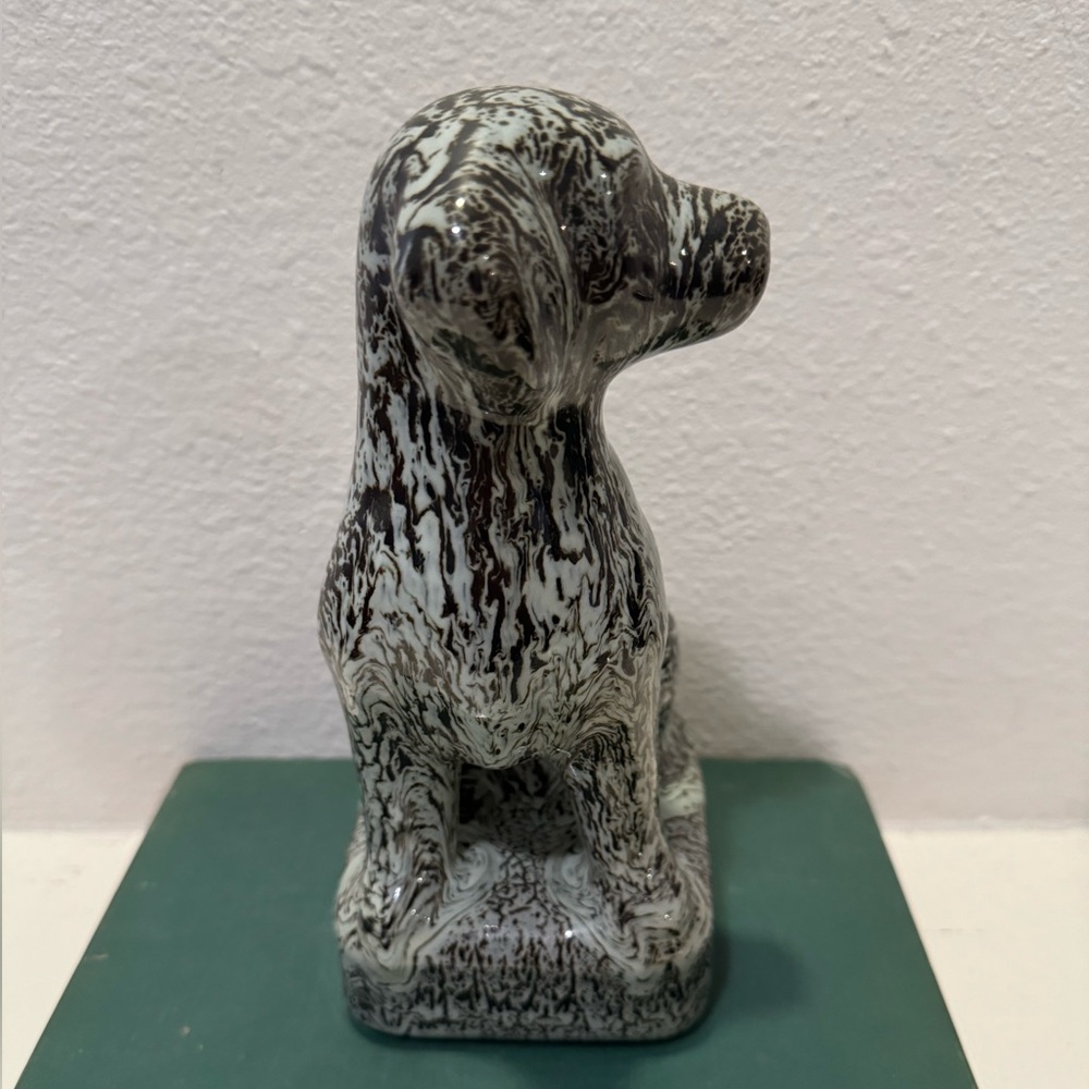 Vintage Style Cermaic Glazed Dog Figurine - Picture 8 of 12